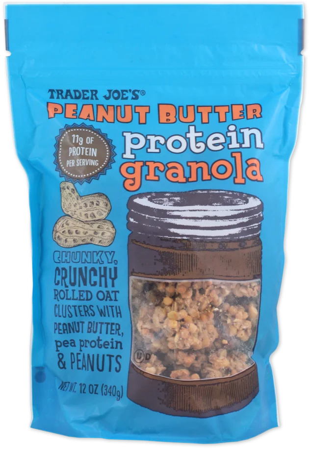 Granola protéiné au beurre de cacahuète de Trader Joe's, 340 g