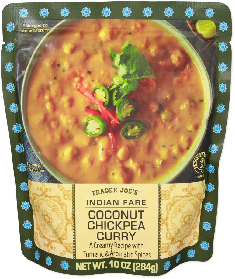 Trader Joe's Coconut Chickpea Curry, 284g