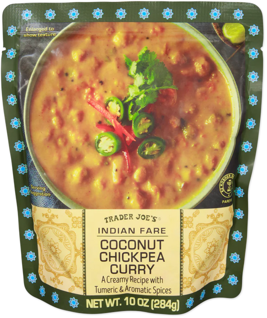 Trader Joe's Coconut Chickpea Curry, 284g