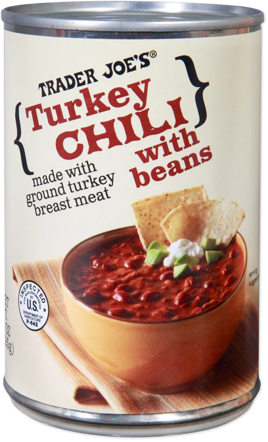 Trader Joe's Turkey Chili with Beans, 425g