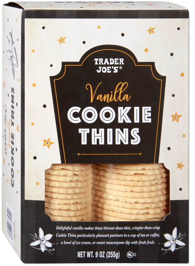 Biscuits minces à la vanille de Trader Joe's, 255 g