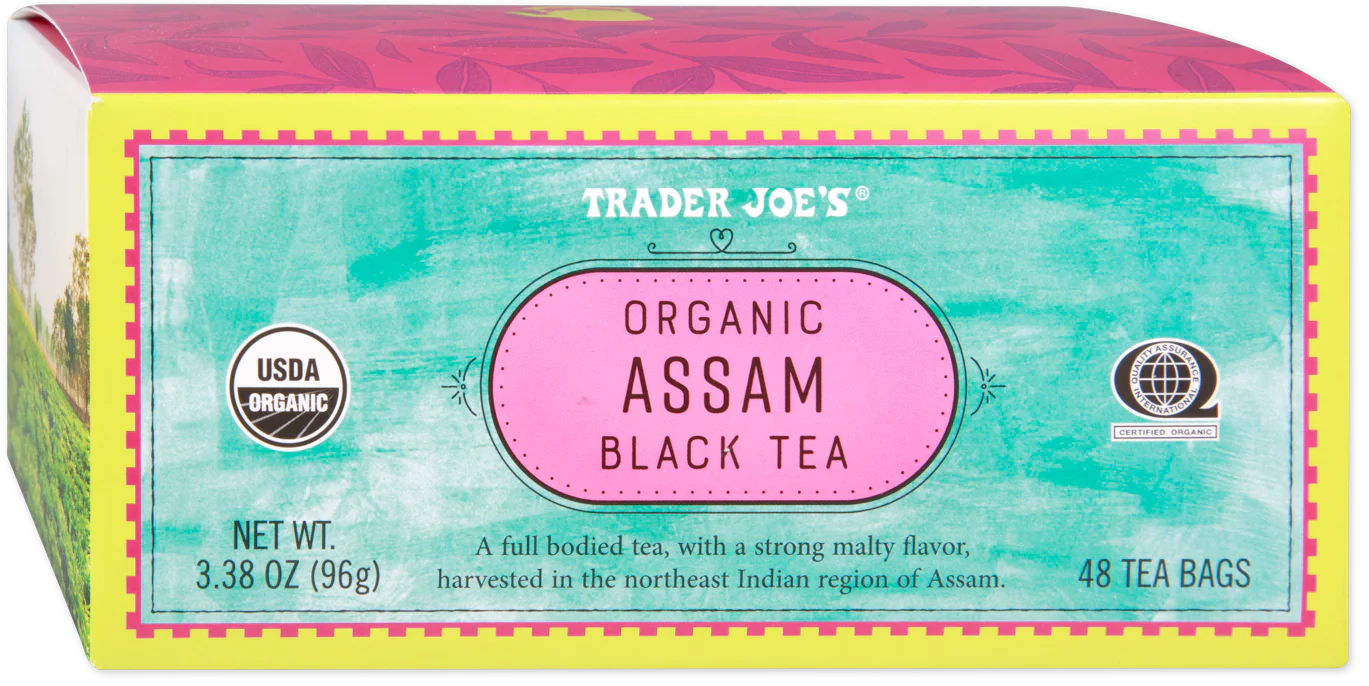Thé noir d'Assam biologique de Trader Joe's, 96 g