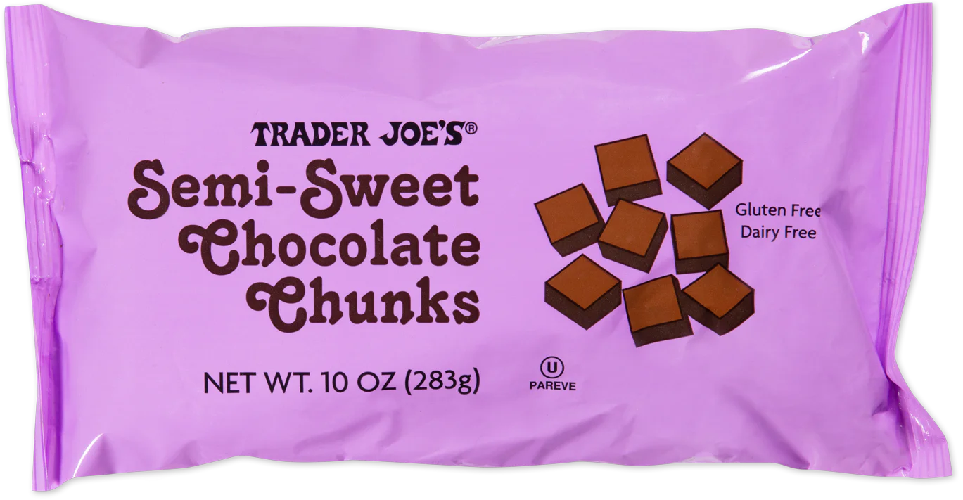 Trader Joe's Semi-Sweet Chocolate Chunks, 283g