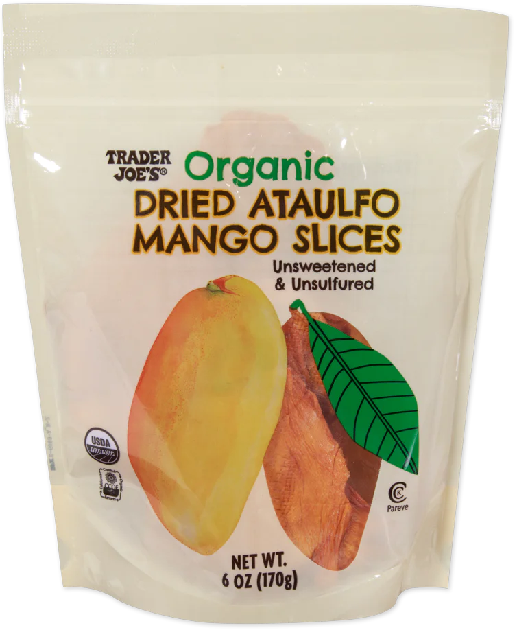Trader Joe's Organic Dried Ataulfo Mango Slices, 170g