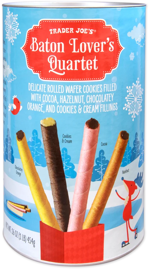 Trader Joe's Baton Lover's Quartet, 454g
