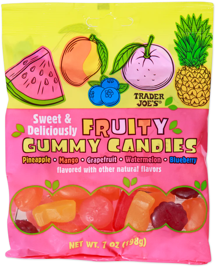 Trader Joe's Fruity Gummy Candies, 198g