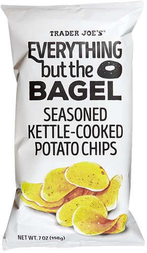 Chips de pommes de terre assaisonnées « Everything But The Bagel » de Trader Joe's, 198 g