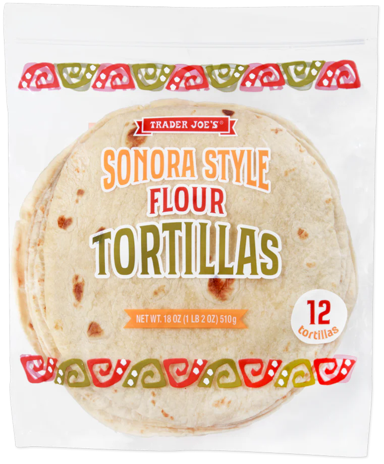 Trader Joe's Sonora Style Flour Tortillas, 510g