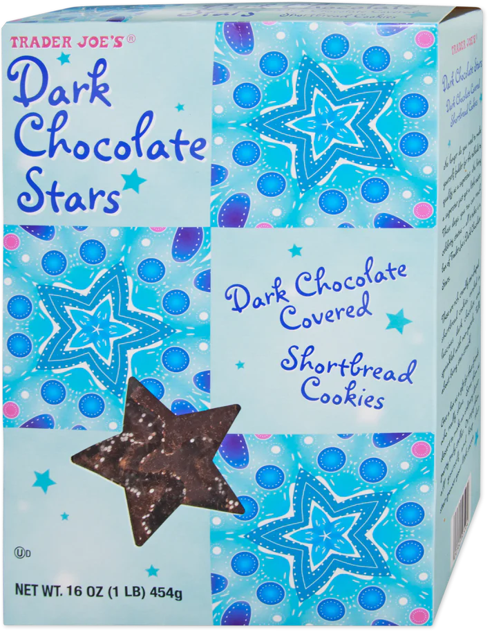 Trader Joe's Dark Chocolate Stars, 454g