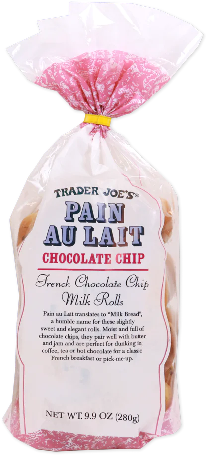 Trader Joe's Chocolate Chip Pain Au Lait, 280g