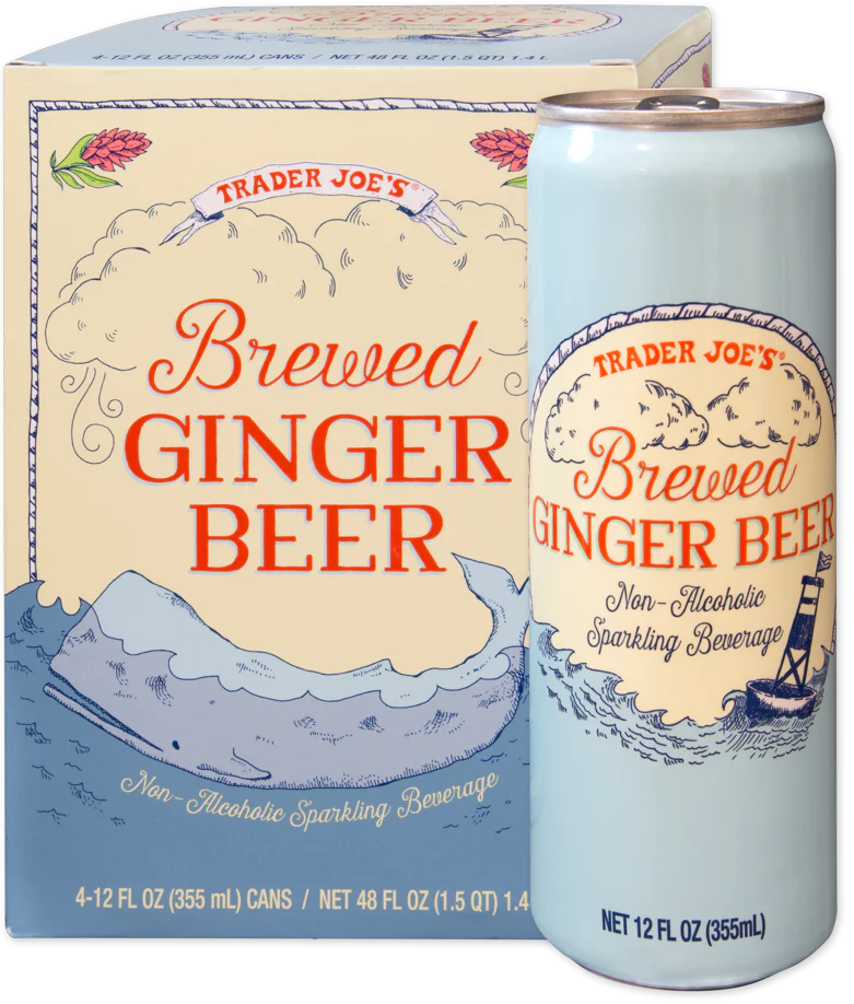 Trader Joe's Brewed Ginger Beer, 1.4L