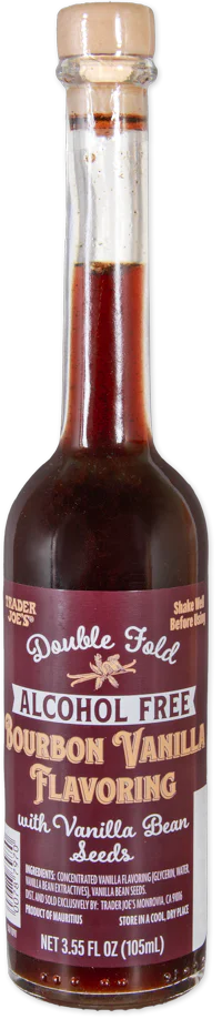 Trader Joe's Double Fold Alcohol Free Bourbon Vanilla Flavouring, 105mL