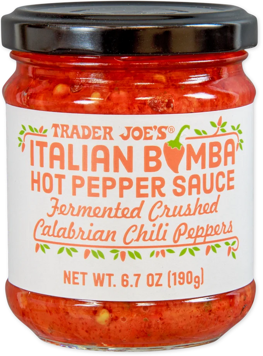 Trader Joe's Italian Bomba Hot Pepper Sauce, 190g