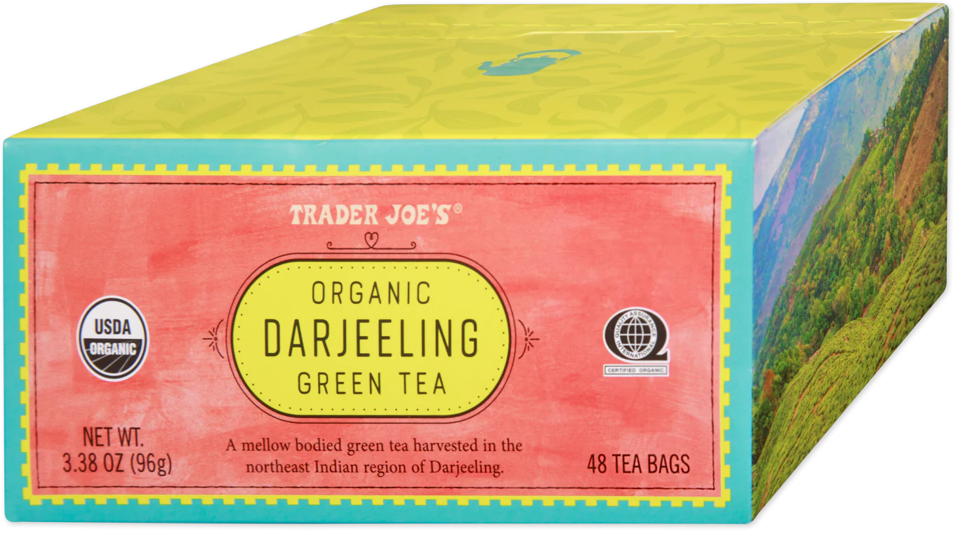 Trader Joe's Organic Darjeeling Green Tea, 96g