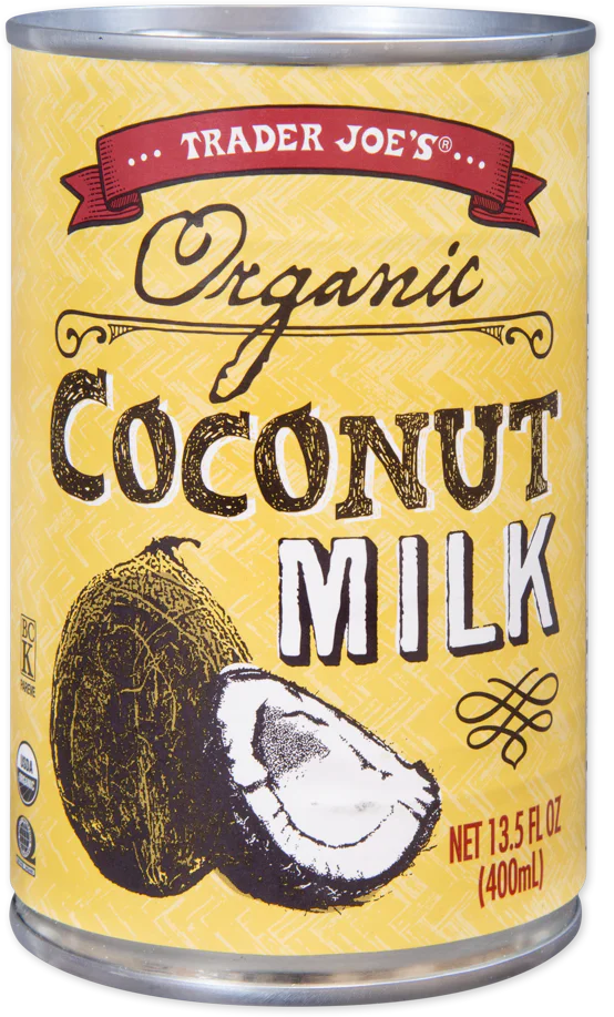 Lait de coco biologique de Trader Joe's, 400 ml