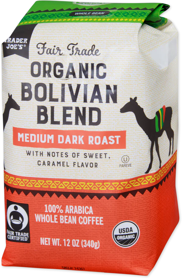 Trader Joe's Fair Trade Organic Bolivian Blend, 340g