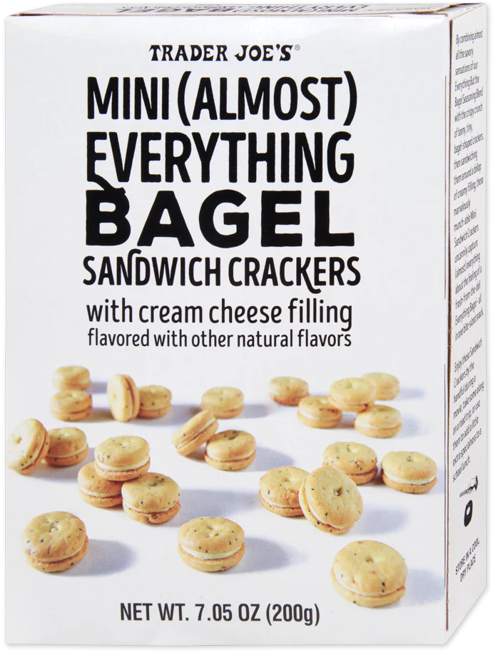 Mini crackers bagels (presque) tout pour sandwich de Trader Joe's, 200 g