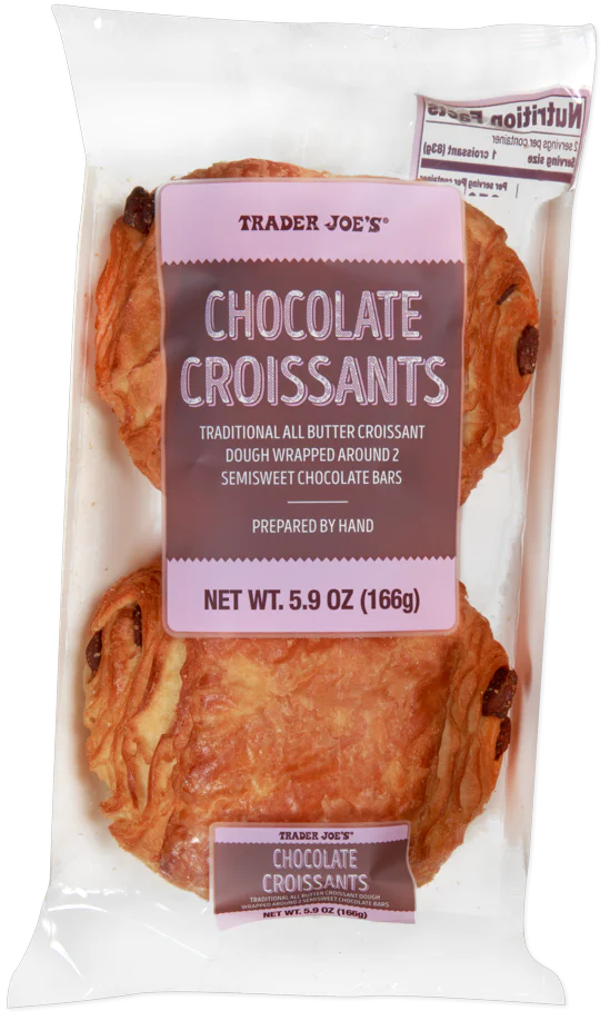Trader Joe's Chocolate Croissants, 166g