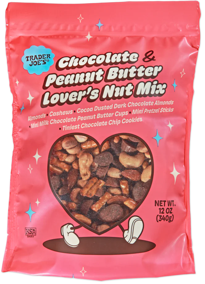 Trader Joe's Chocolate & Peanut Butter Lover's Nut Mix, 340g