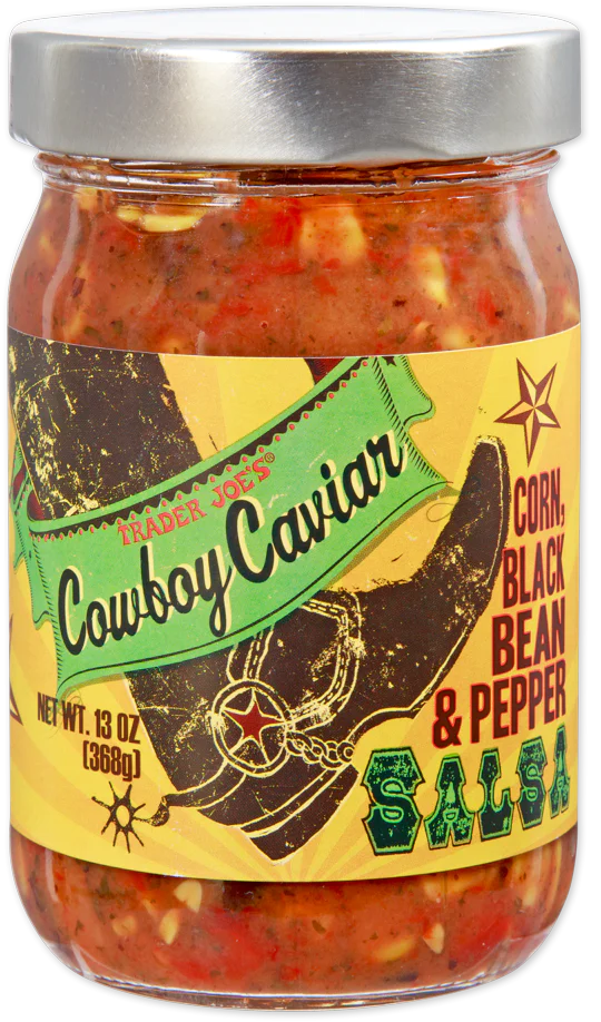 Salsa au caviar de cow-boy de Trader Joe's, 368 g