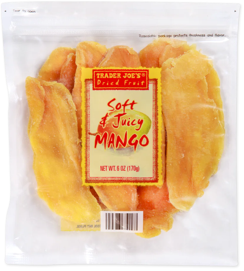 Trader Joe's Soft & Juicy Mango, 170g