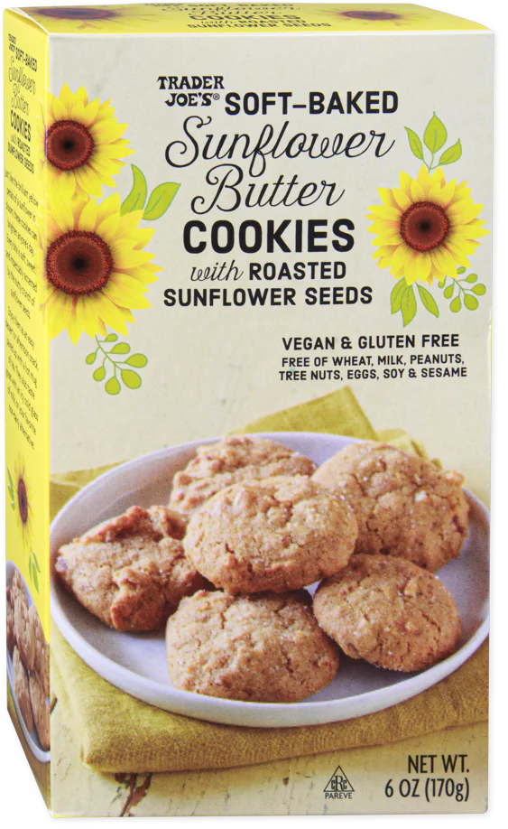 Trader Joe's Soft-Baked Sunflower Butter Cookies, 170g