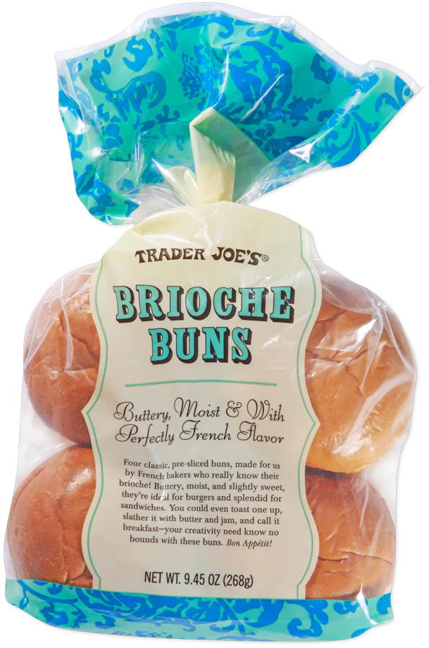 Trader Joe's Brioche Buns, 268g