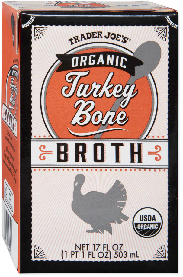 Trader Joe's Organic Turkey Bone Broth, 503mL