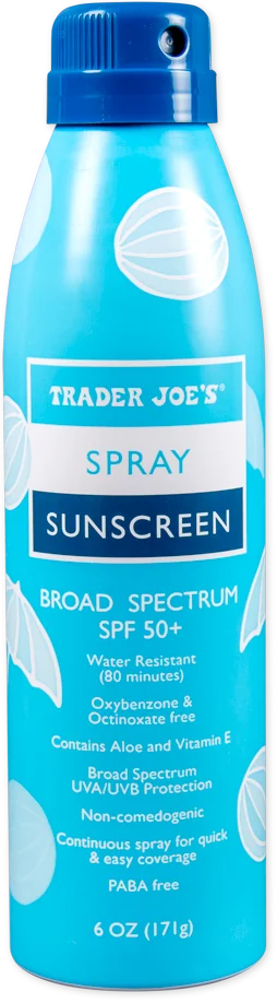 Spray solaire SPF 50+ de Trader Joe's, 171 g