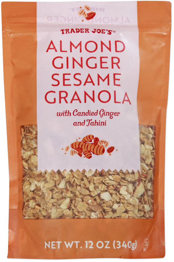 Trader Joe's Almond Ginger Sesame Granola, 340g