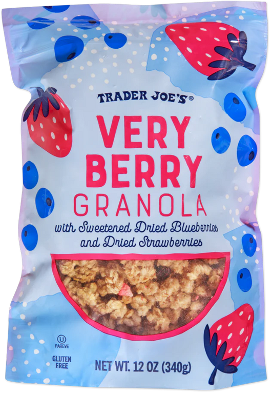 Trader Joe's Very Berry Granola, 340g