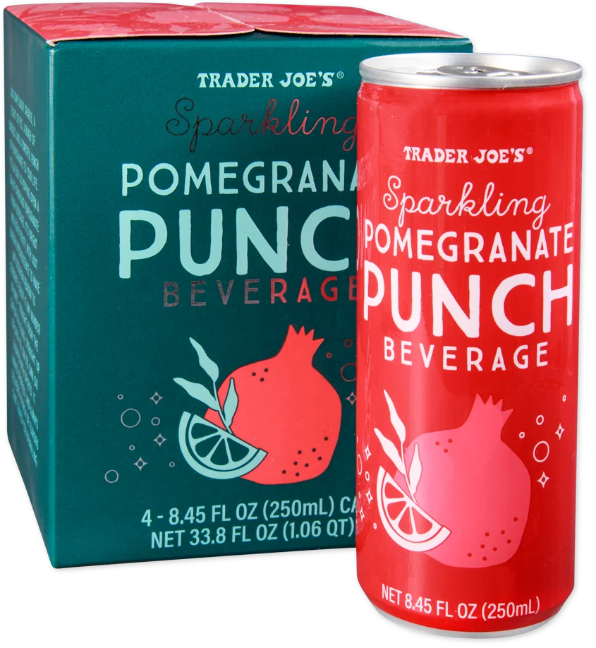 Trader Joe's Sparkling Pomegranate Punch Beverage, 1L