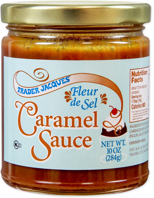 Trader Joe's Fleur de Sel Caramel Sauce, 284g