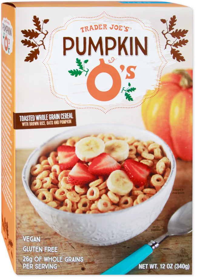 Trader Joe's Pumpkin O's Cereal, 340g