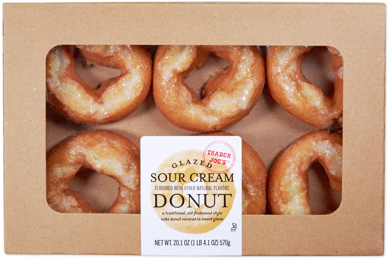Beignets glacés à la crème sure de Trader Joe's, 570 g