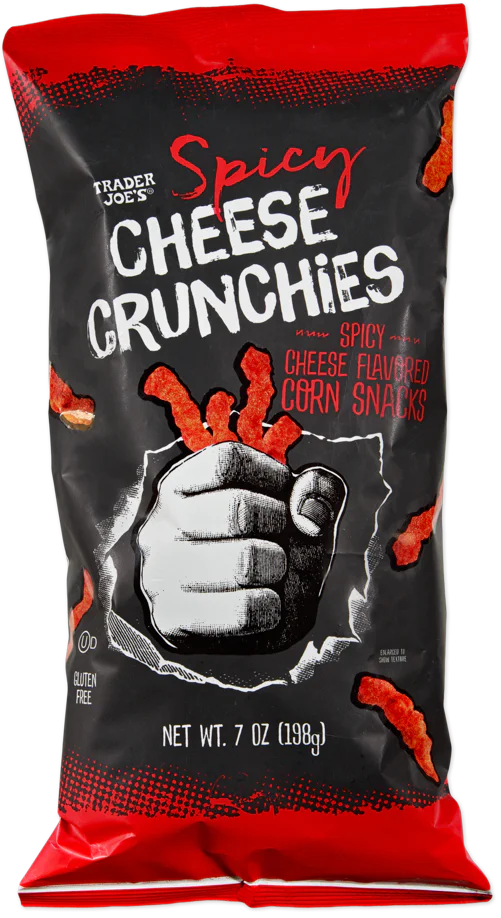 Trader Joe's Spicy Cheese Crunchies, 198g