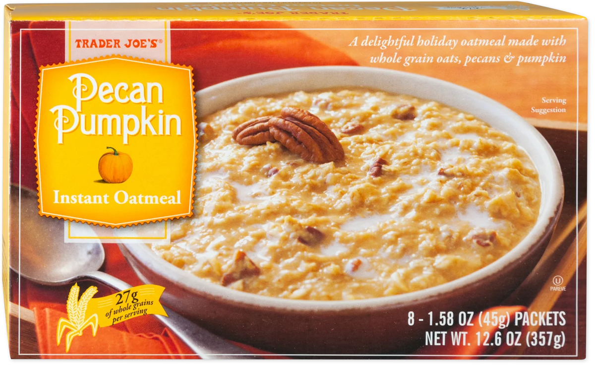 Trader Joe's Pecan Pumpkin Oatmeal, 357g