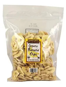 Trader Joe's Organic Banana Chips, 454g