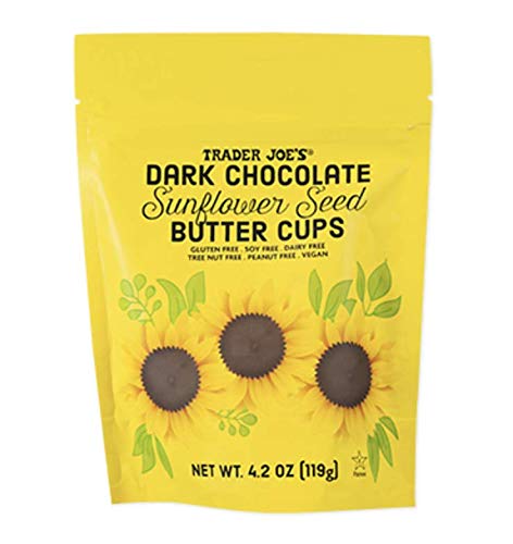 Trader Joe's Dark Chocolate Sunflower Seed Butter Cups, 119g