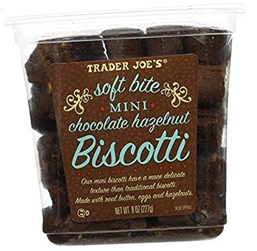 Trader Joe's Soft Bite Mini Chocolate Hazelnut Biscotti, 227g