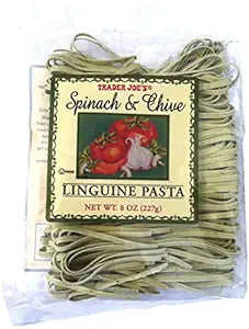 Trader Joe's Spinach and Chive Linguine Pasta, 227g