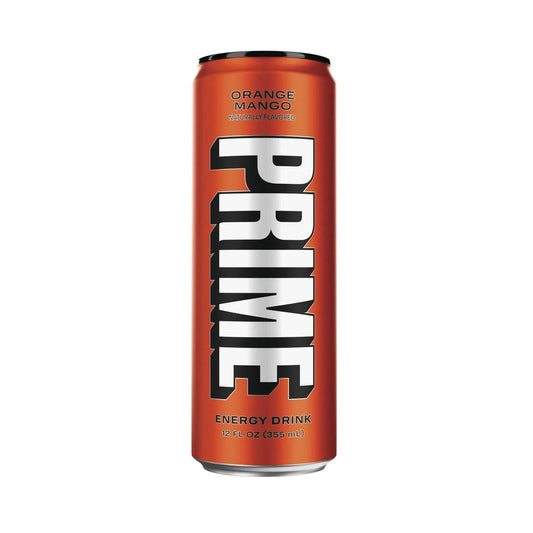 Prime Energy Drink, Orange Mango, 355mL