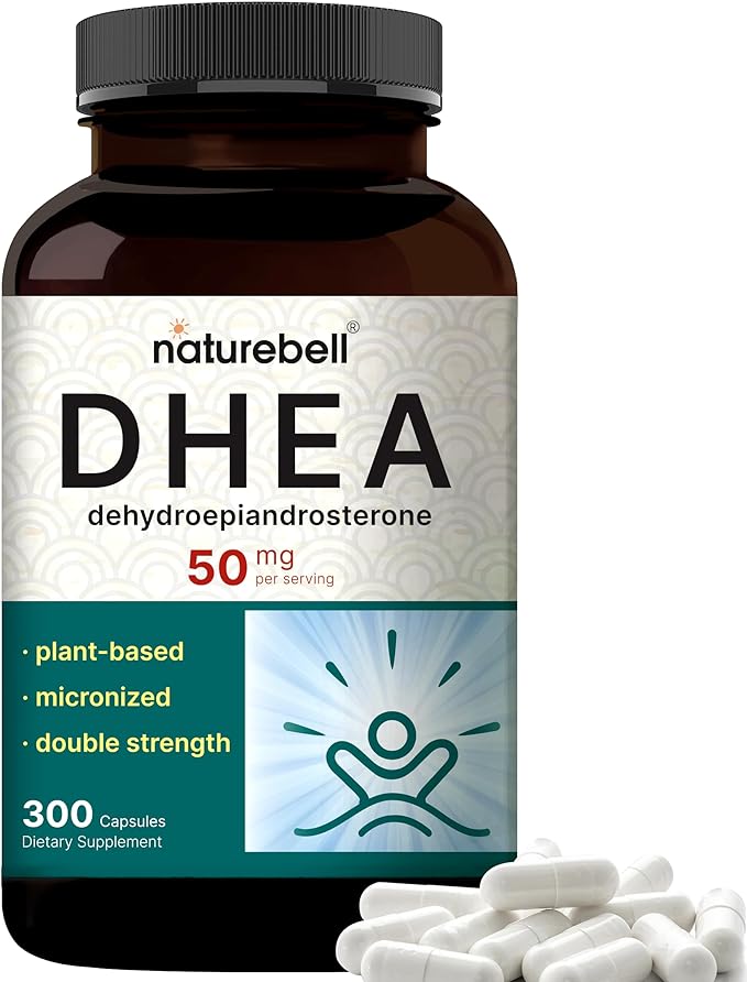 NatureBell DHEA 50mg, 300 Capsules