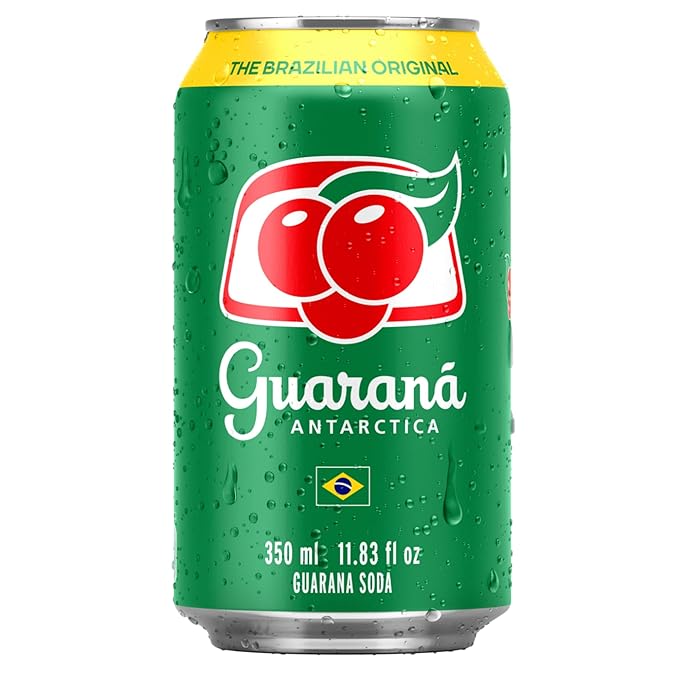 Guaraná Antarctica, The Brazilian Original Guarana Soda, 350mL