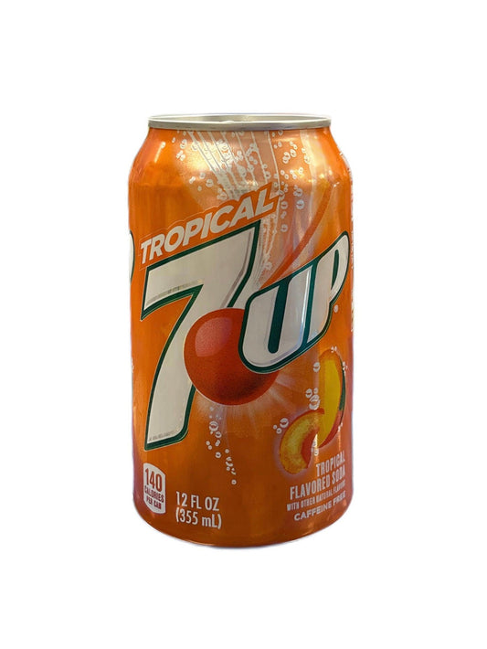 7UP Tropical Soda, 355mL