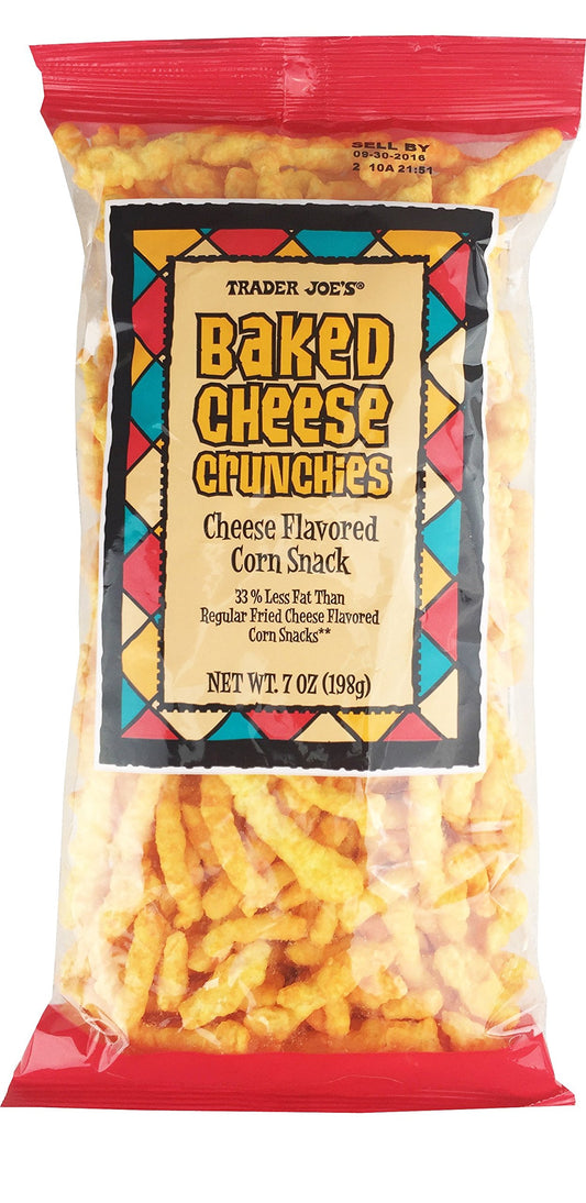 Trader Joe's Baked Cheese Crunchies, 198g
