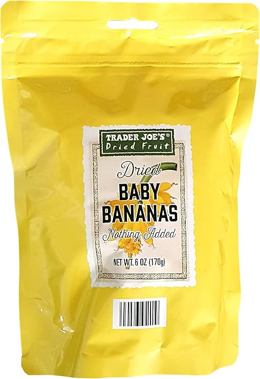 Trader Joe's Dried Baby Bananas, 170g