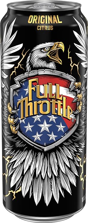 Full Throttle Energy Drink, Original Citrus, 473mL