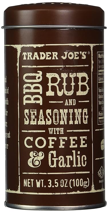 Trader Joe's BBQ Rub and Seasoning with Coffee & Garlic, 100g