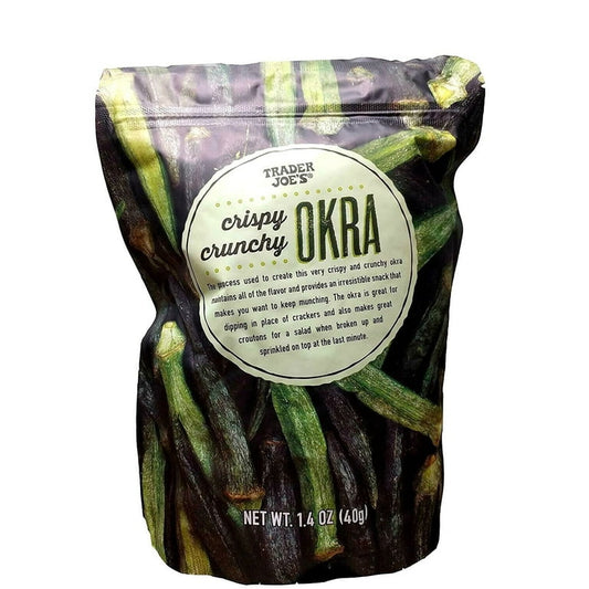 Trader Joe's Crispy Crunchy Okra, 40g
